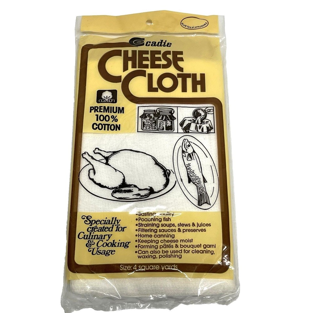 Vintage Cadie Cheese Cloth 4 Square Yards 100% Premium Cotton New Old Stock